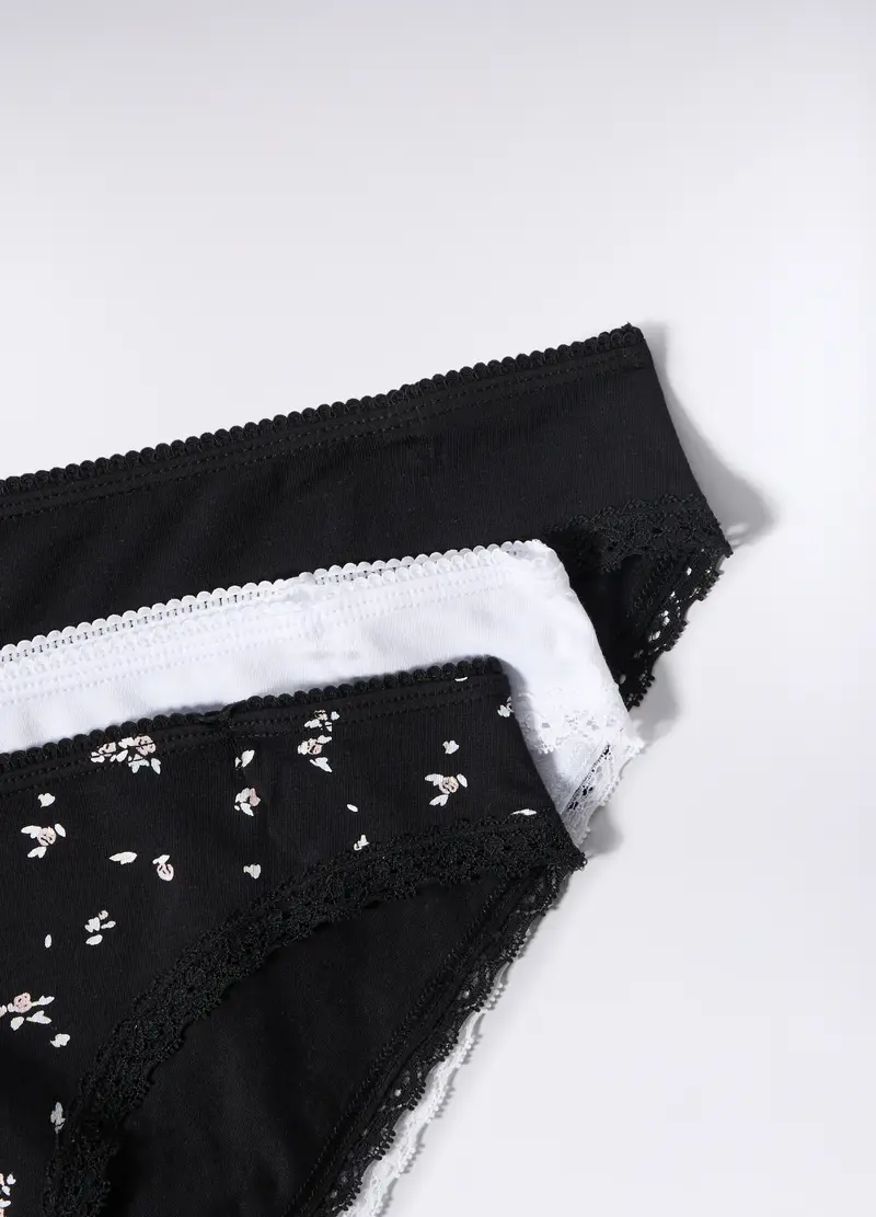 Upim Slip Donna Nero 4307475 miniatura 3