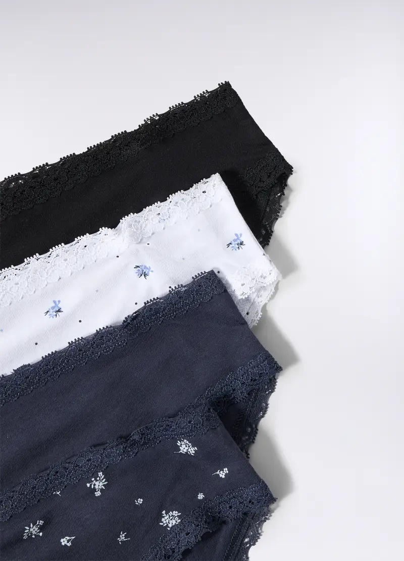 Upim Slip Donna Blu 4307478 miniatura 3