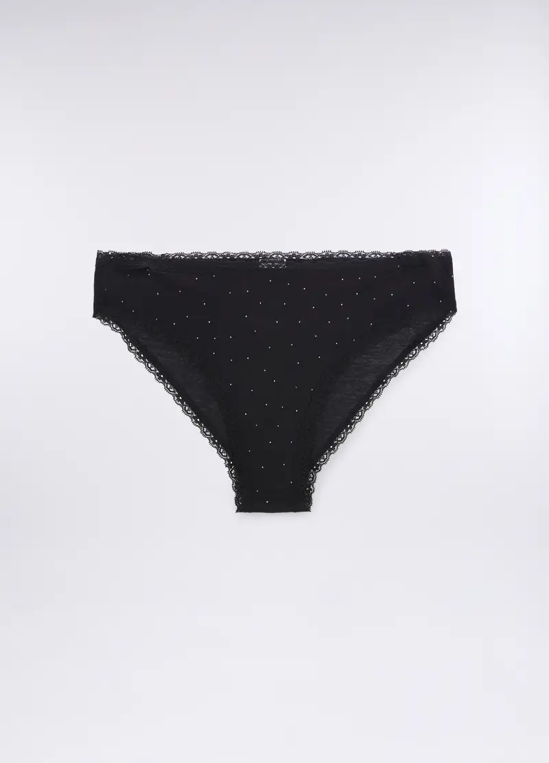 Upim Slip Donna Nero 4222573