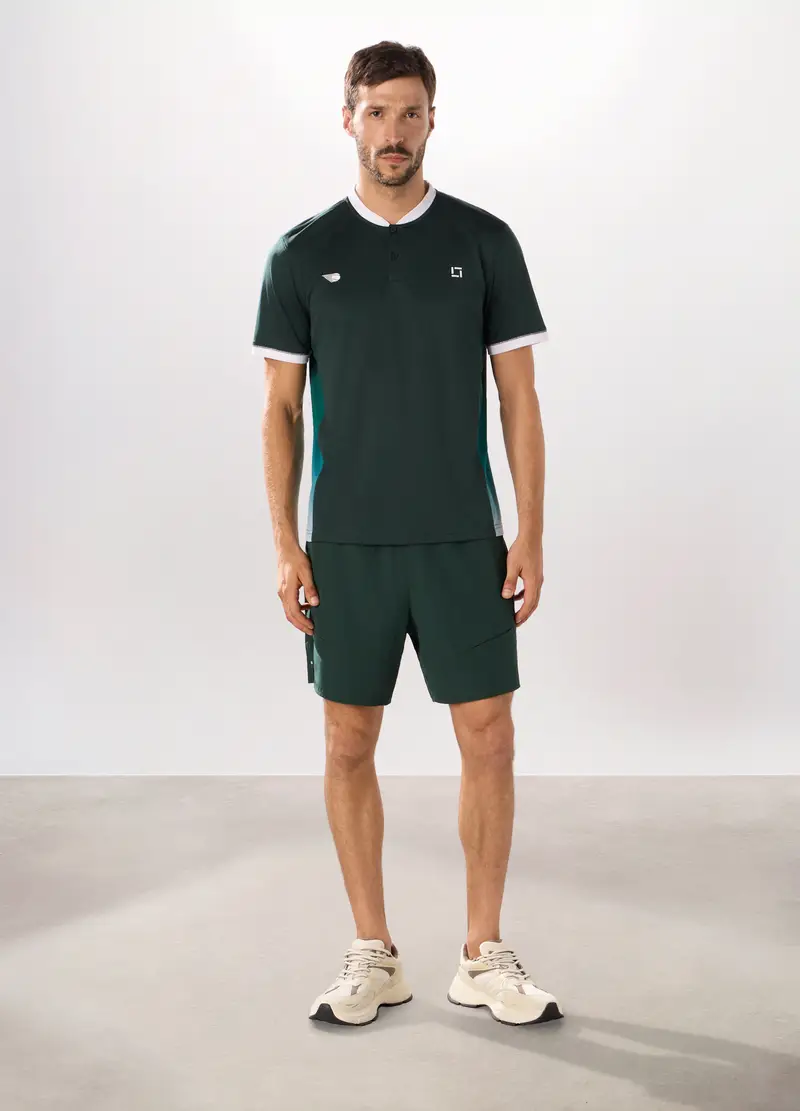 Pantaloncini Da Padel Uomo, Unisex, Verde