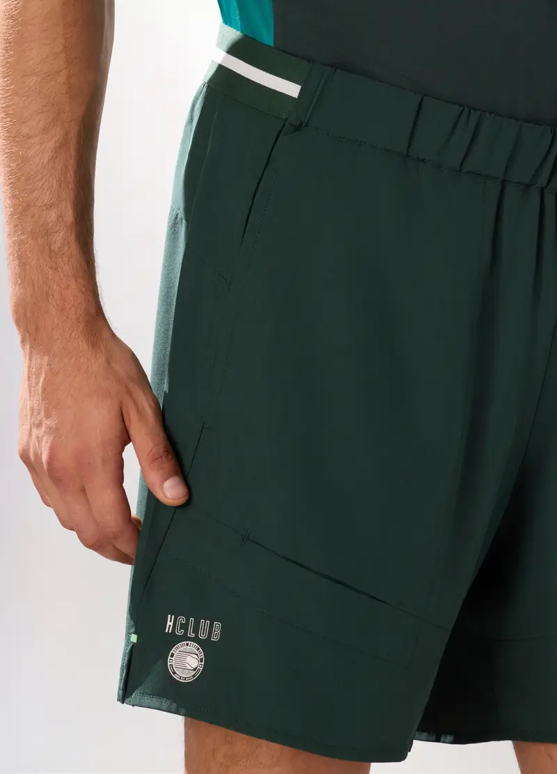 Upim, Pantaloncini Da Padel Uomo, Unisex, Verde, Taglia: S miniatura 2