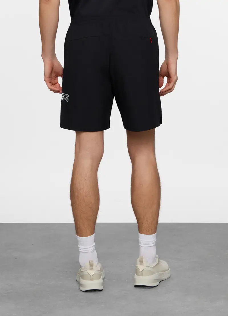 Pantaloncini Sportivi Easy Dry Uomo, Unisex, Nero miniatura 2