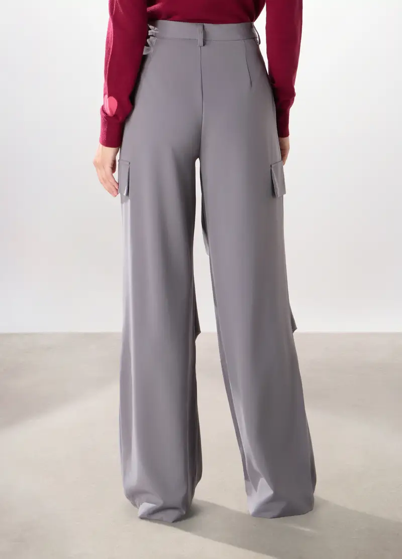 Upim Pantaloni cargo Donna Grigio 2616911 miniatura 2