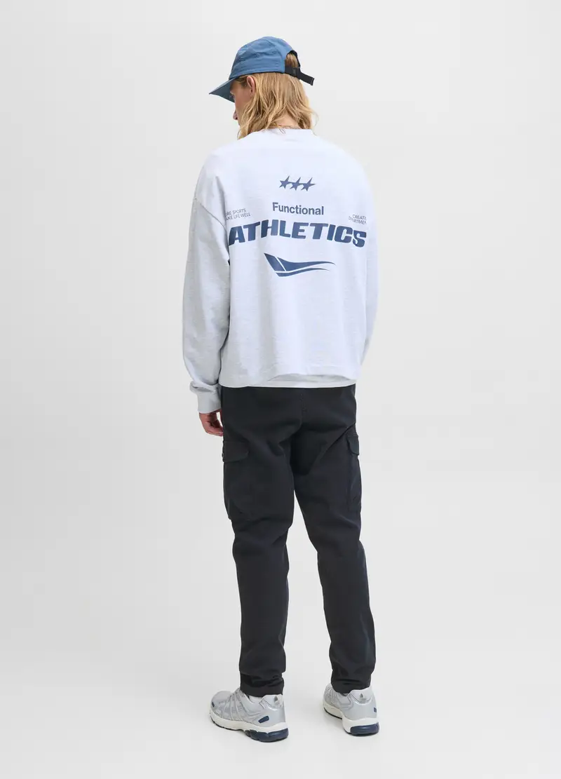 Upim Pantaloni cargo Uomo Blu 4288216 miniatura 3