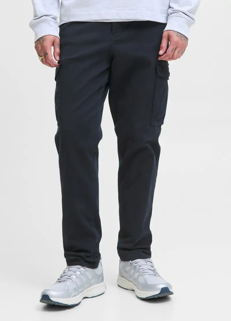 Upim Pantaloni cargo Uomo Blu 4253328 miniatura 2