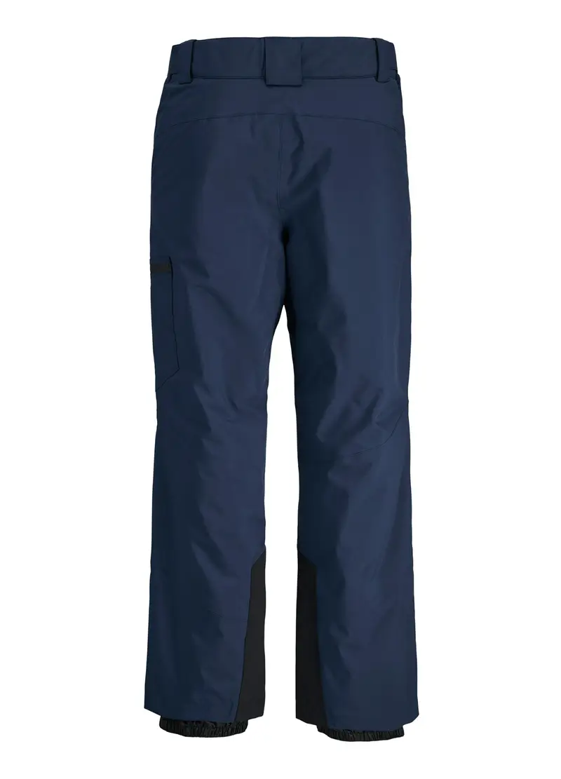 Pantaloni Da Sci In Tessuto Tecnico Uomo, Unisex, Blu scuro miniatura 2