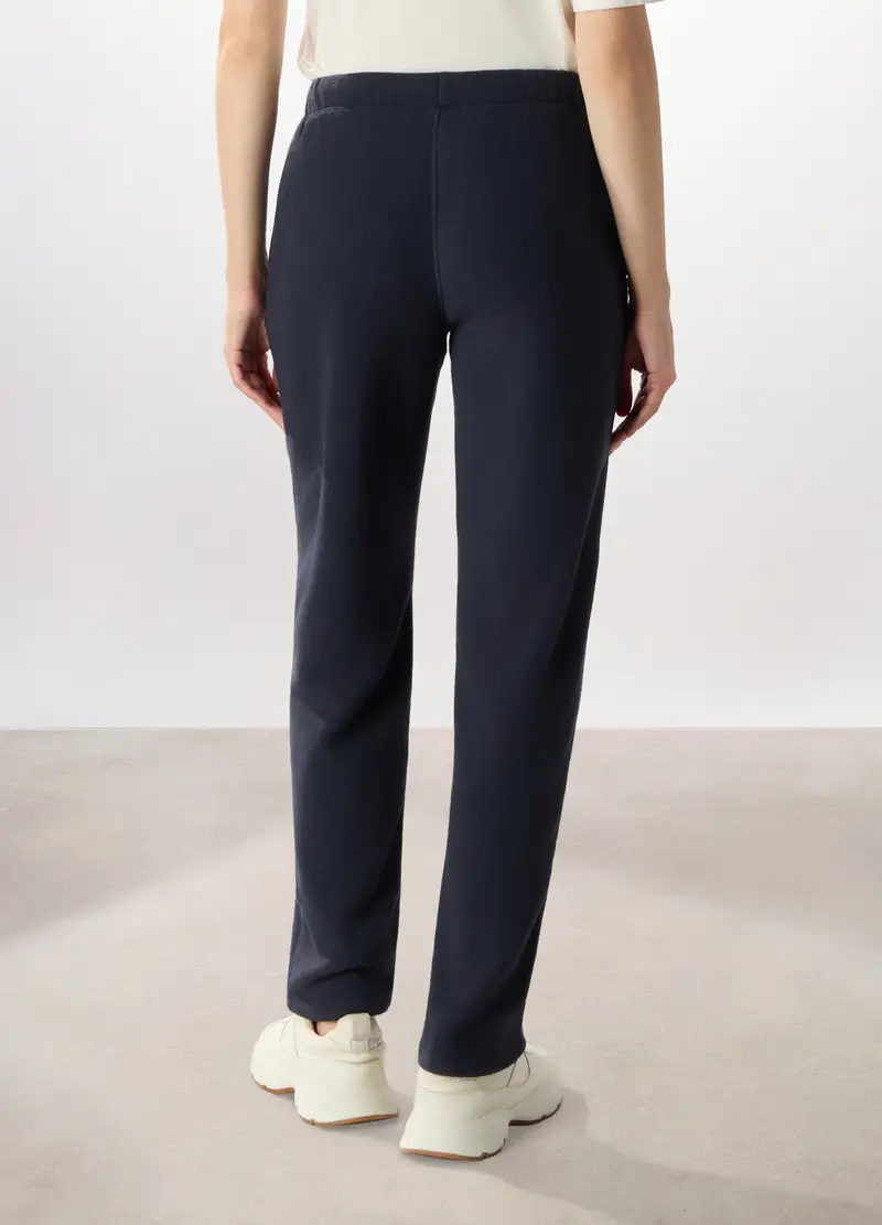 Pantaloni In Pile Donna Holistic Fitness, Blu navy miniatura 2