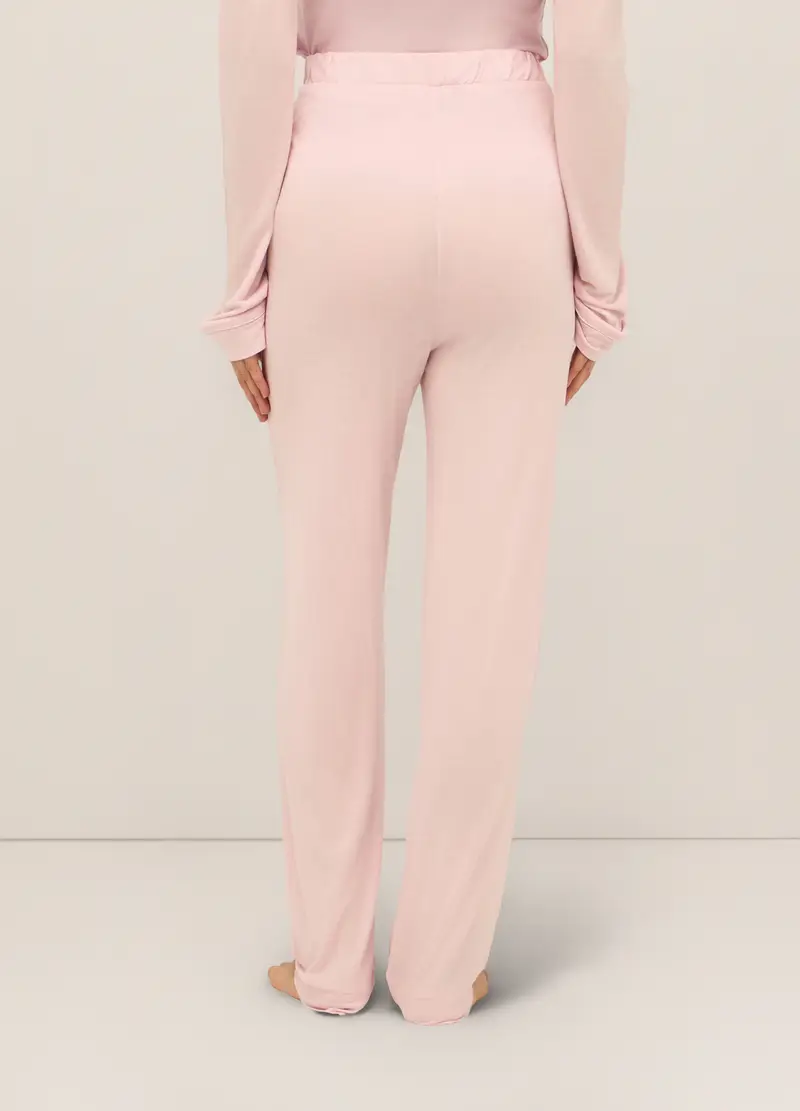 Upim, Pantaloni In Pura Viscosa Donna, Rosa chiaro, Taglia: S miniatura 2