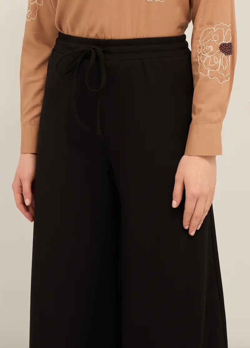 Upim, Pantaloni Palazzo Donna, Nero, Taglia: XS miniatura 2