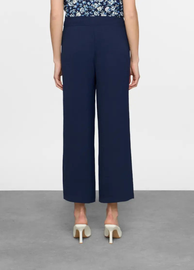 Pantaloni Regular Fit Donna, Blu navy miniatura 2