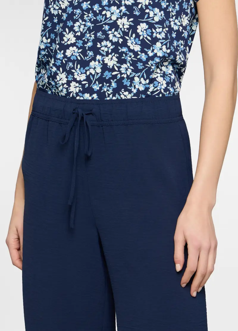 Pantaloni Regular Fit Donna, Blu navy miniatura 3