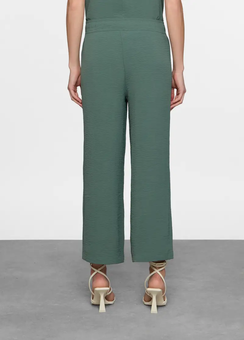Pantaloni Regular Fit Donna, Verde smeraldo miniatura 2