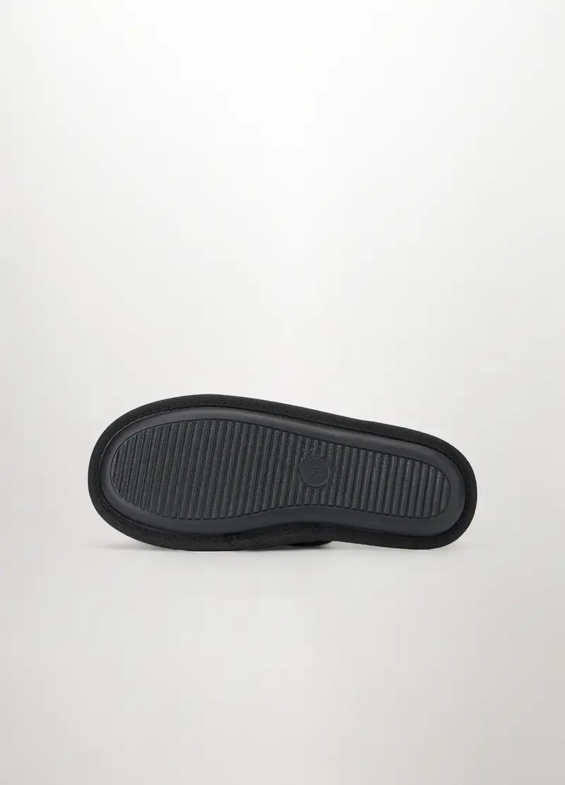 Upim Pantofole Donna Nero 3756621 miniatura 3