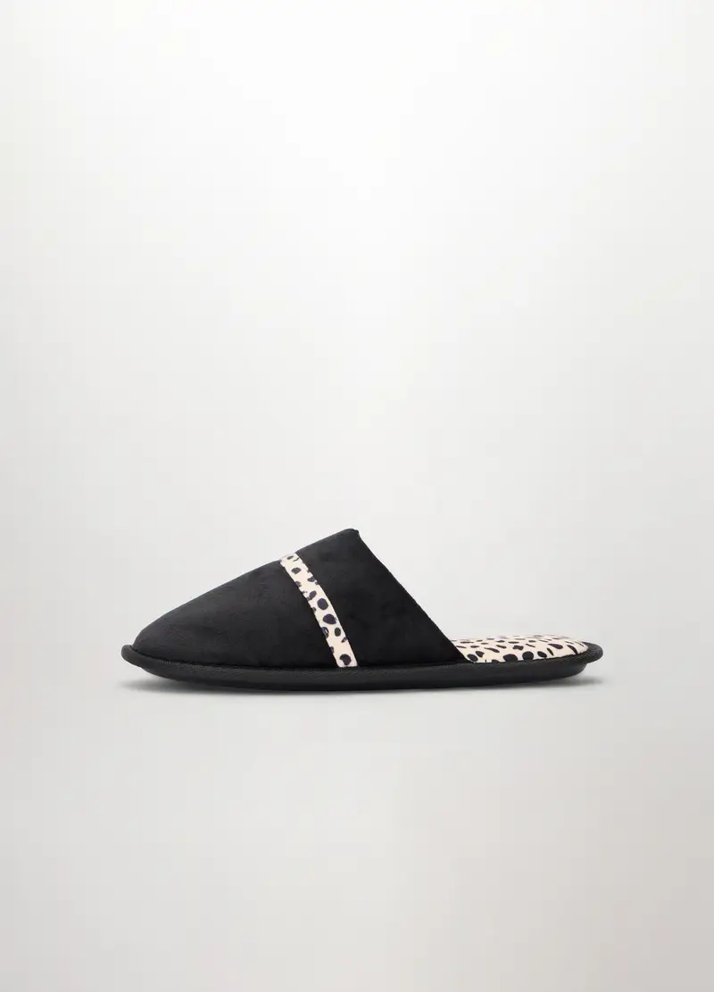 Upim Pantofole Donna Nero 3756621