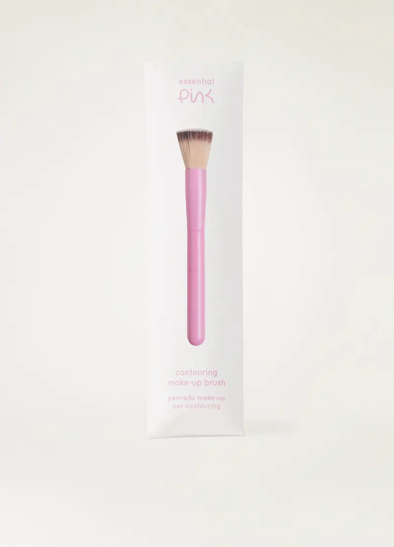 Upim, Pennello Makeup Per Contouring, Donna, Rosa, Taglia: FASUL