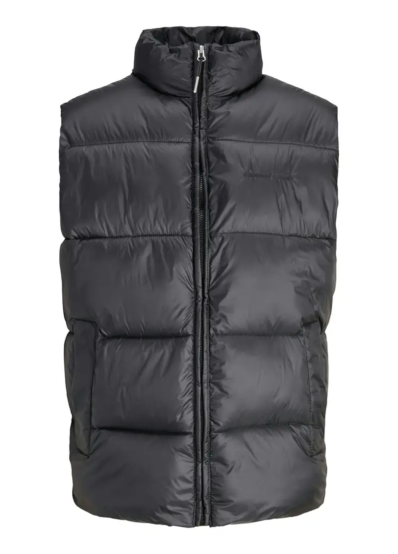 Piumino Senza Maniche Trapuntato Uomo, Unisex, Nero