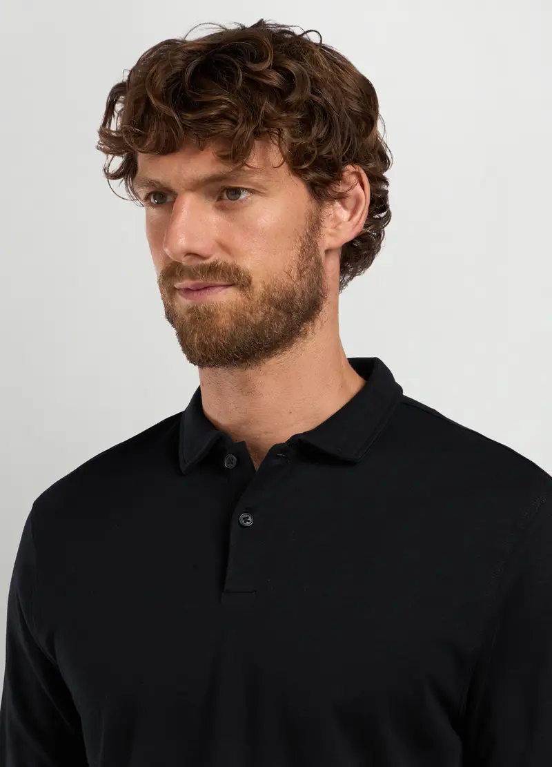 Upim Polo Uomo Nero 2831522 miniatura 3