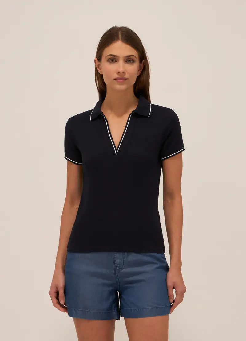Upim Polo Donna Blu 1308359