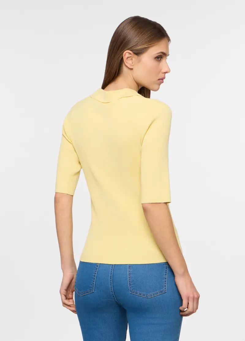 Upim Polo Donna Giallo 4133929 miniatura 2