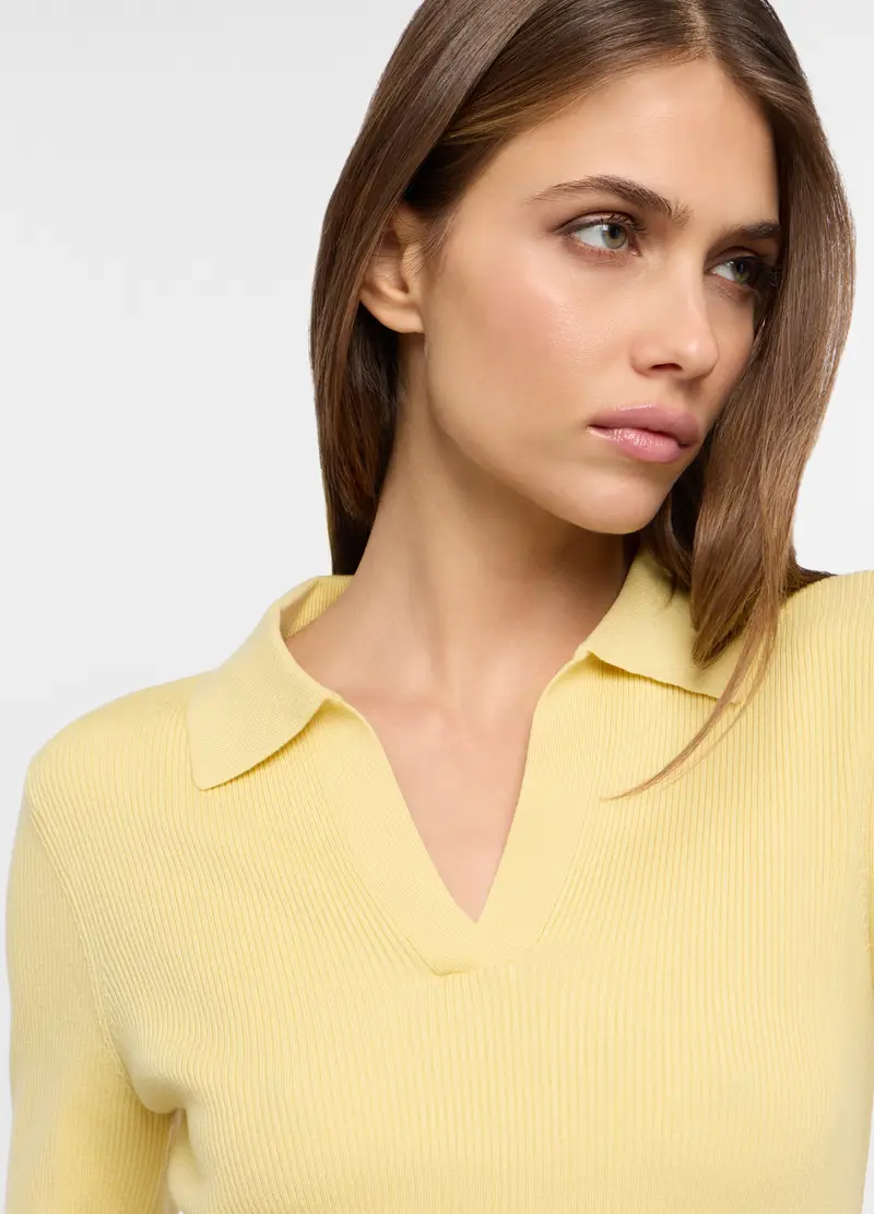 Upim Polo Donna Giallo 4133929 miniatura 3