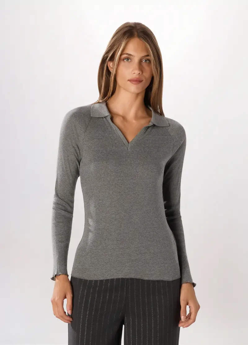 Upim Polo Donna Grigio 4252545