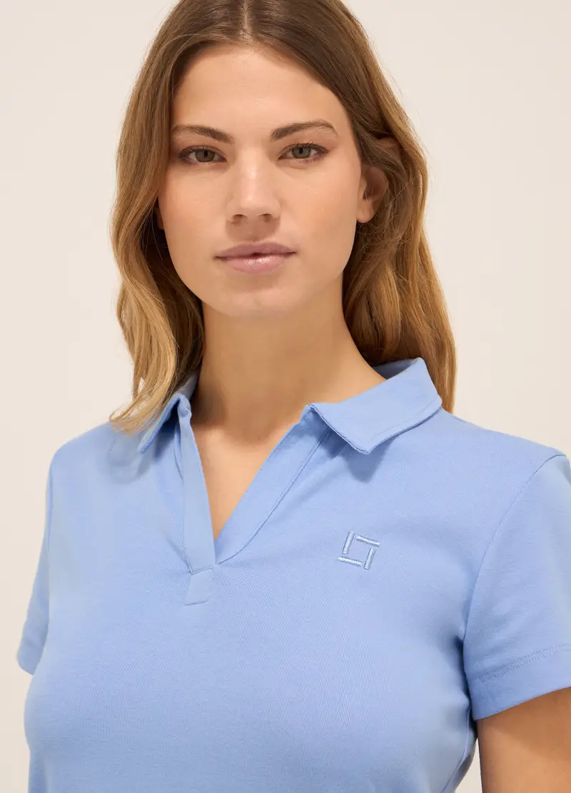 Upim Polo Donna Azzurro 1293705 miniatura 2