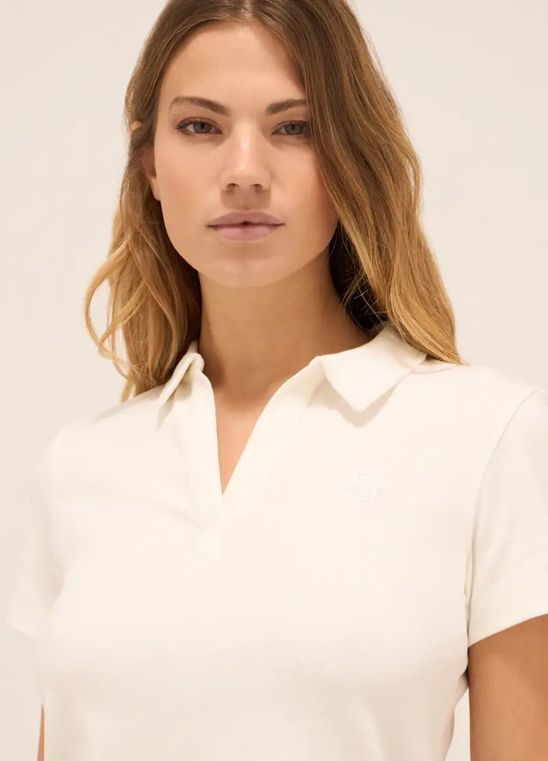 Upim Polo Donna Bianco 971317 miniatura 2