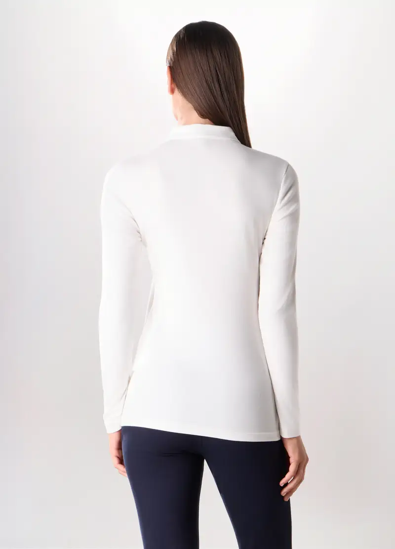 Upim Polo Donna Bianco 4287811 miniatura 2