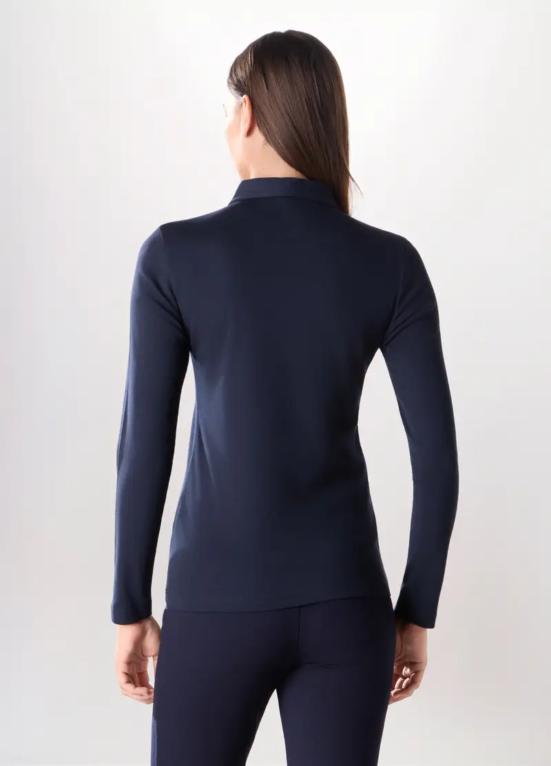 Upim Polo Donna Blu 4287812 miniatura 2