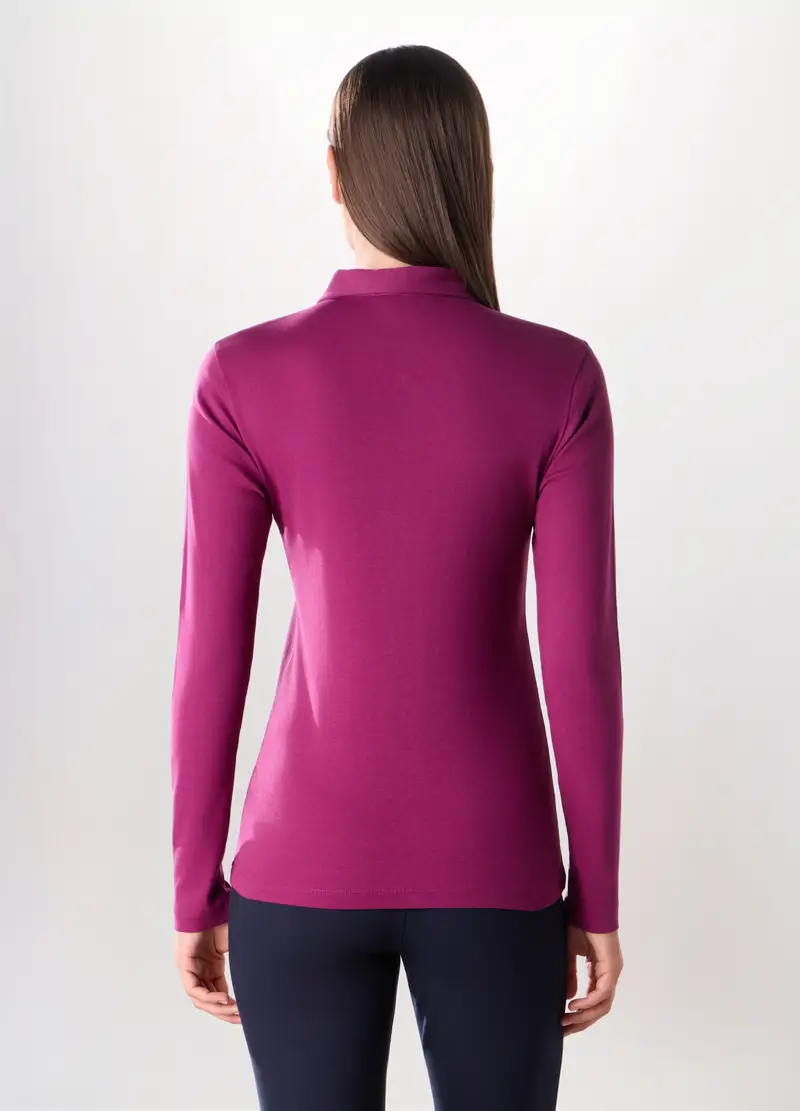 Upim Polo Donna Viola 4287814 miniatura 2