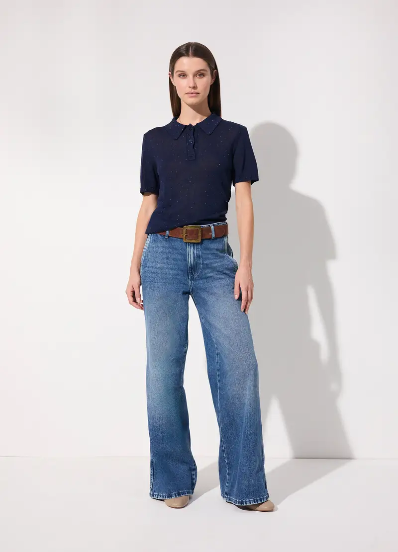 Upim Polo Donna Blu 4252696