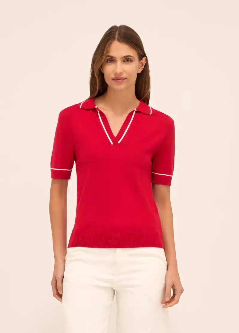 Upim Polo Donna Rosso 1308144