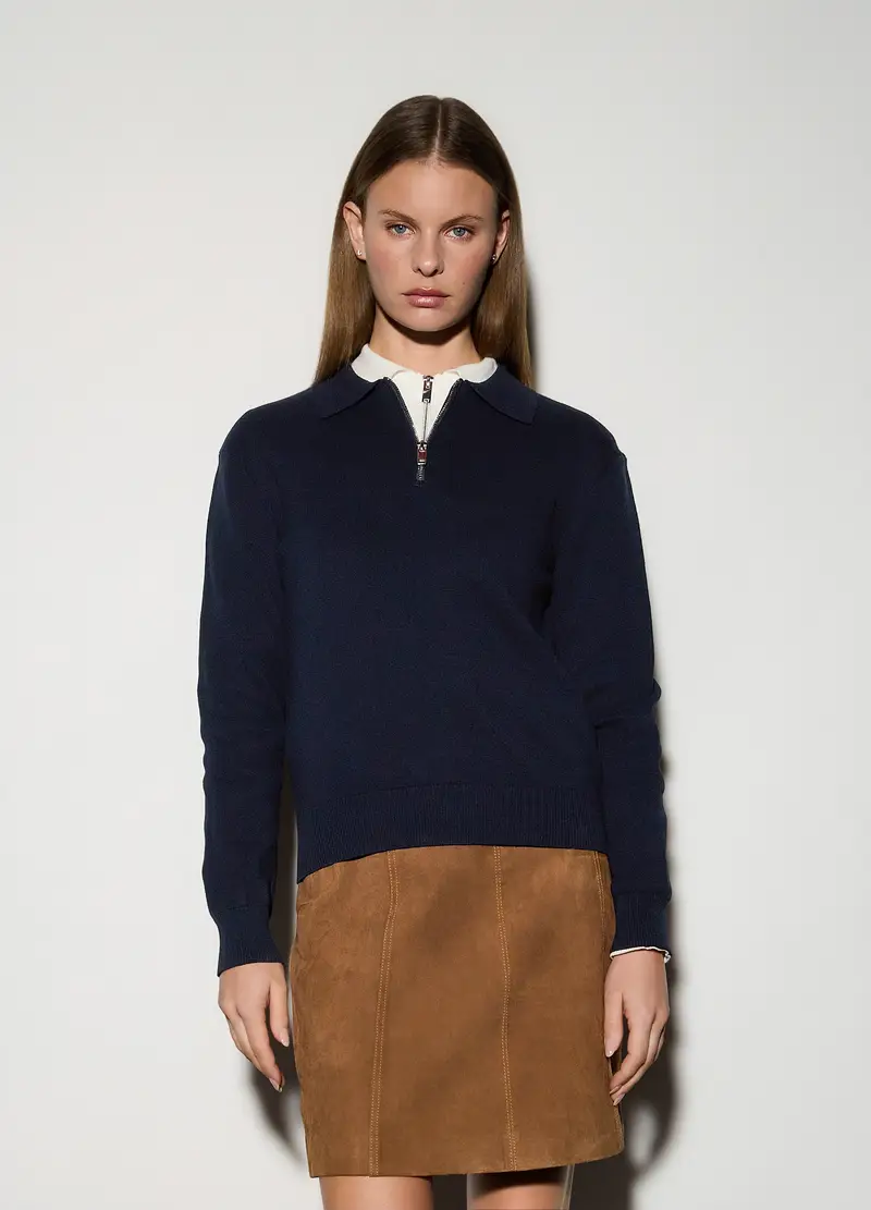 Upim Polo Donna Blu 4223398 miniatura 2