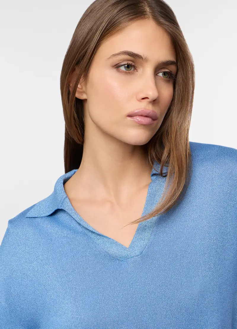 Upim Polo Donna Azzurro 4223110 miniatura 3