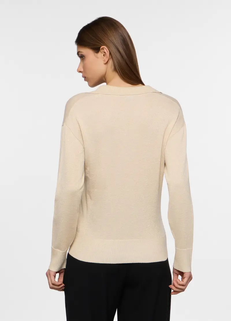 Upim Polo Donna Beige 4223111 miniatura 2