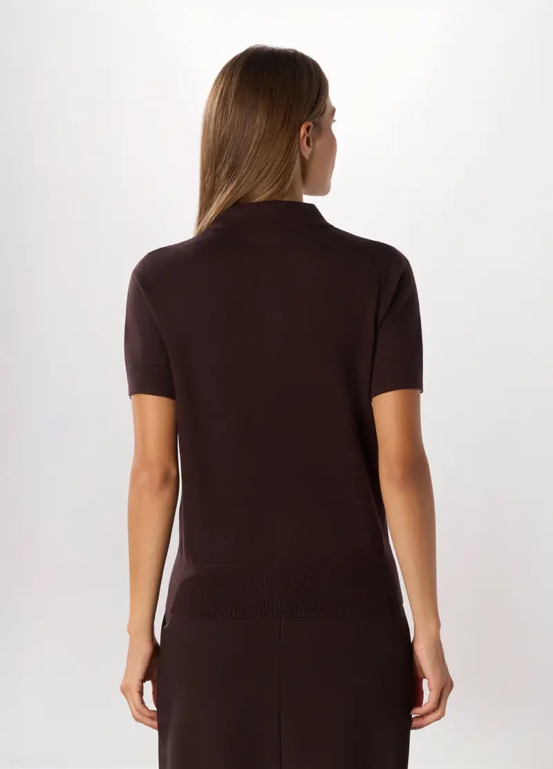 Upim Polo Donna Marrone 4252736 miniatura 2