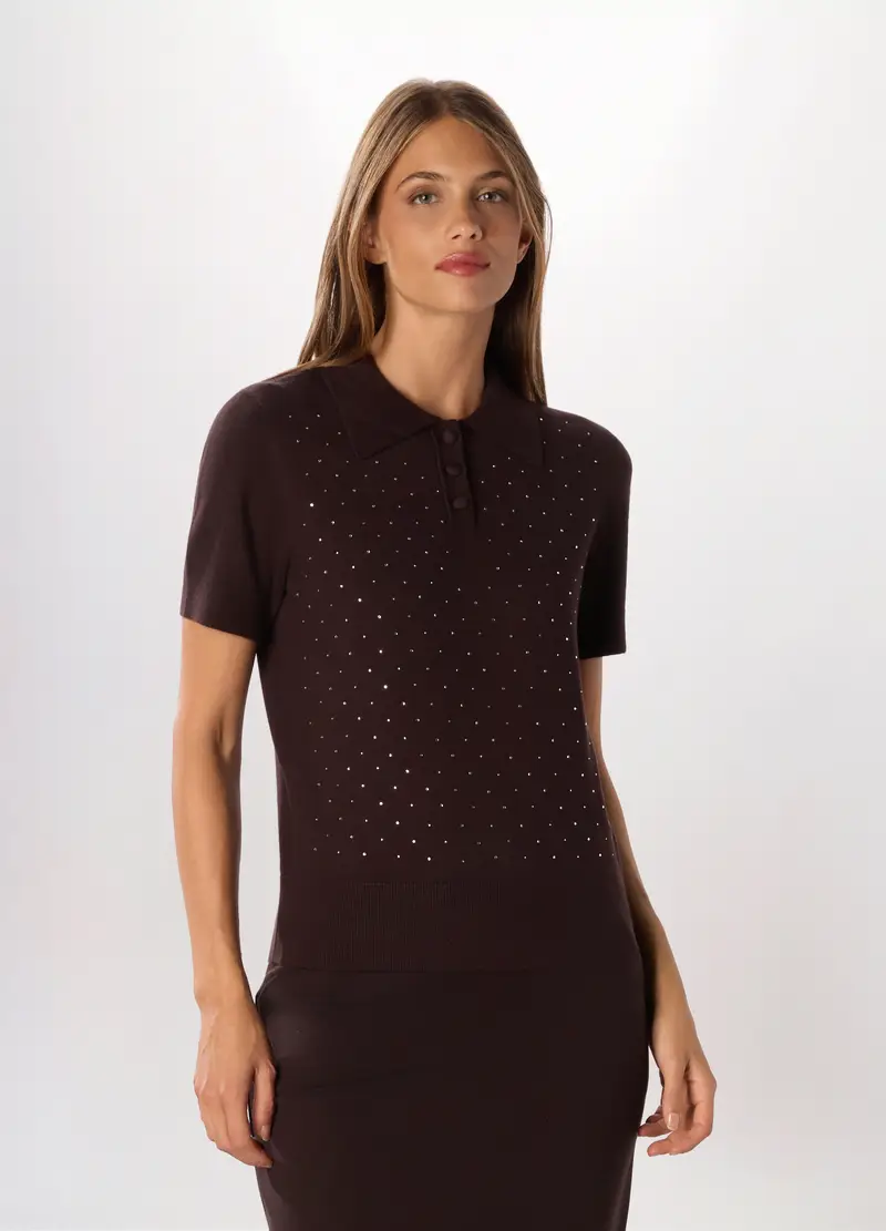 Upim Polo Donna Marrone 4252736