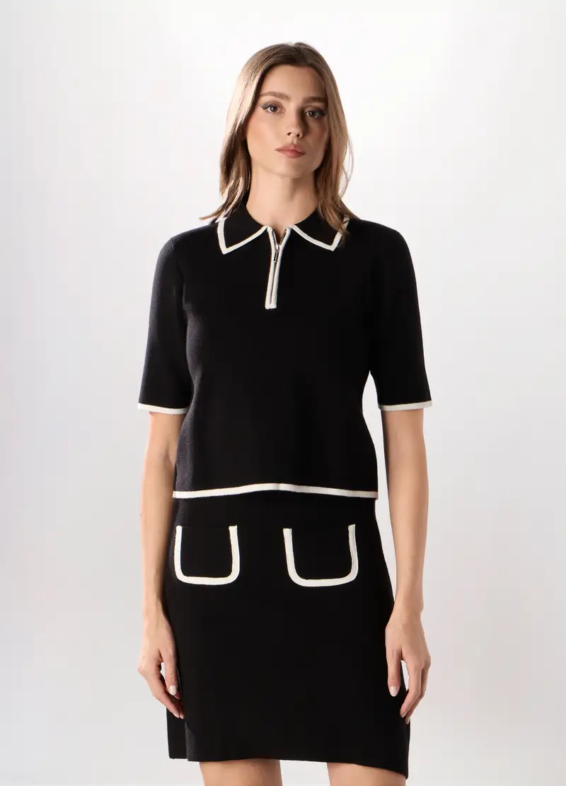 Upim Polo Donna Nero 2616809
