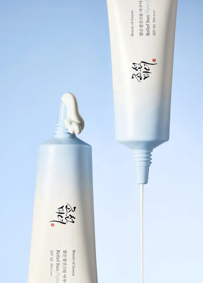 Protezione Solare Rinfrescante E Idratante - Skincare Coreana, Donna, Bianco miniatura 2