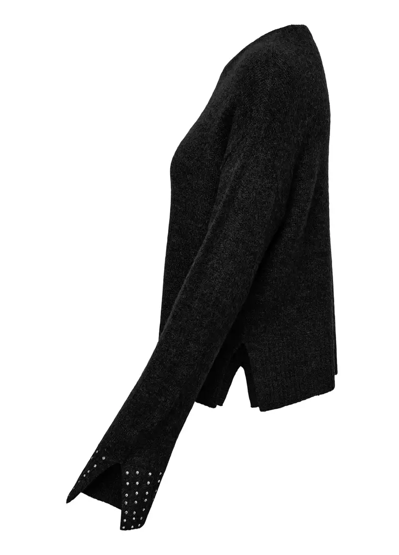 Pullover Mélange Donna, Unisex, Grigio miniatura 3