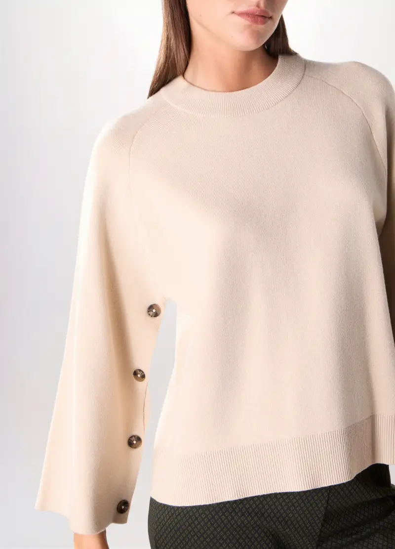 Upim, Pullover Misto Viscosa Donna, Beige chiaro, Taglia: S miniatura 2