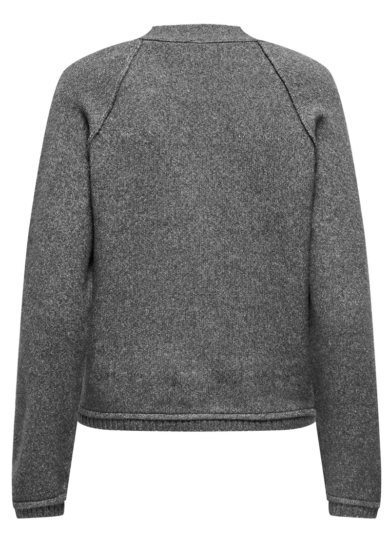 Pullover Tricot Donna, Unisex, Grigio miniatura 2