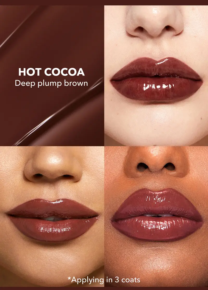 Rossetto Brillante Mirror Kiss - Rule Breaker, Unisex, Rosso scuro miniatura 2