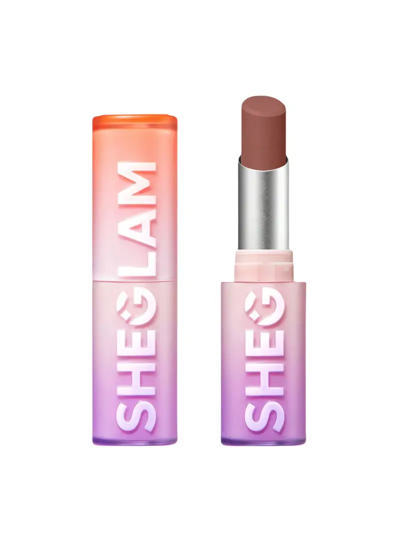 Rossetto Opaco A Lunga Tenuta Dynamatte Boom - High Key, Unisex, Marrone chiaro