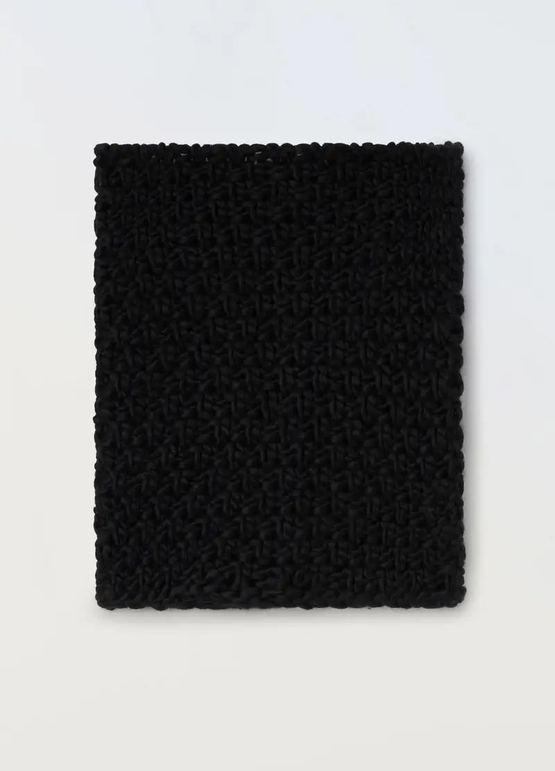 Scaldacollo Tricot Donna, Nero