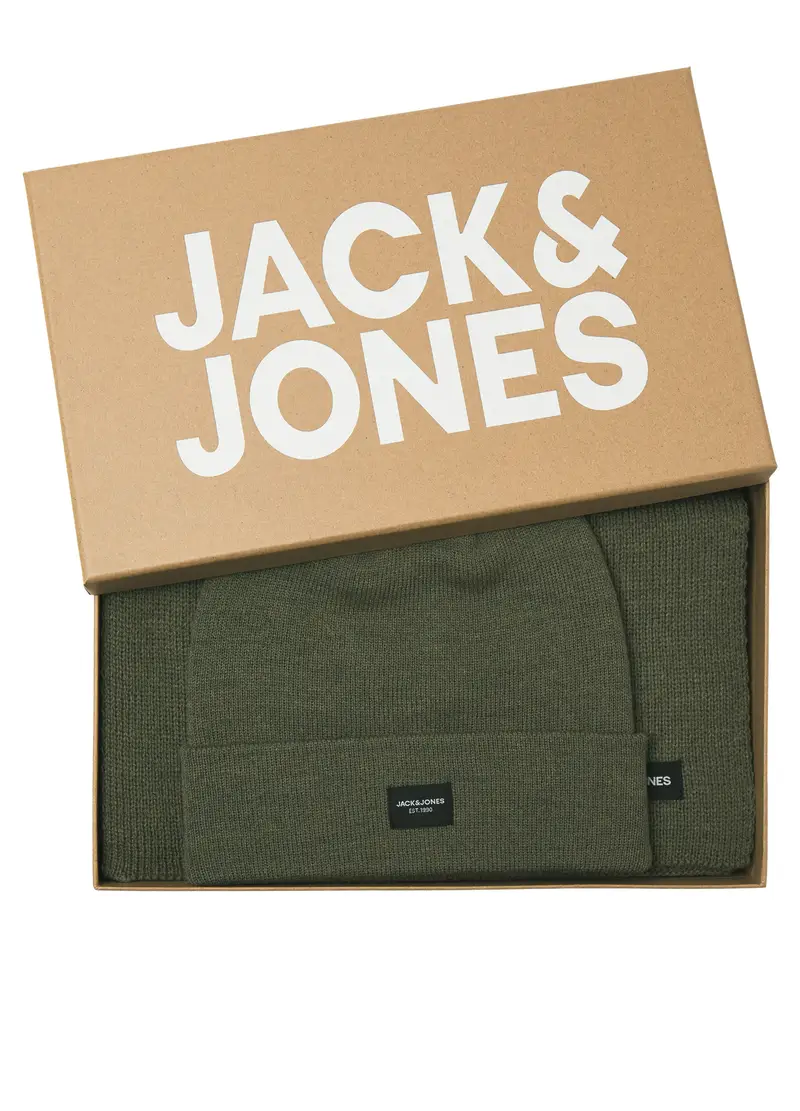 Sciarpa In Maglia Uomo, Unisex, Verde militare miniatura 2