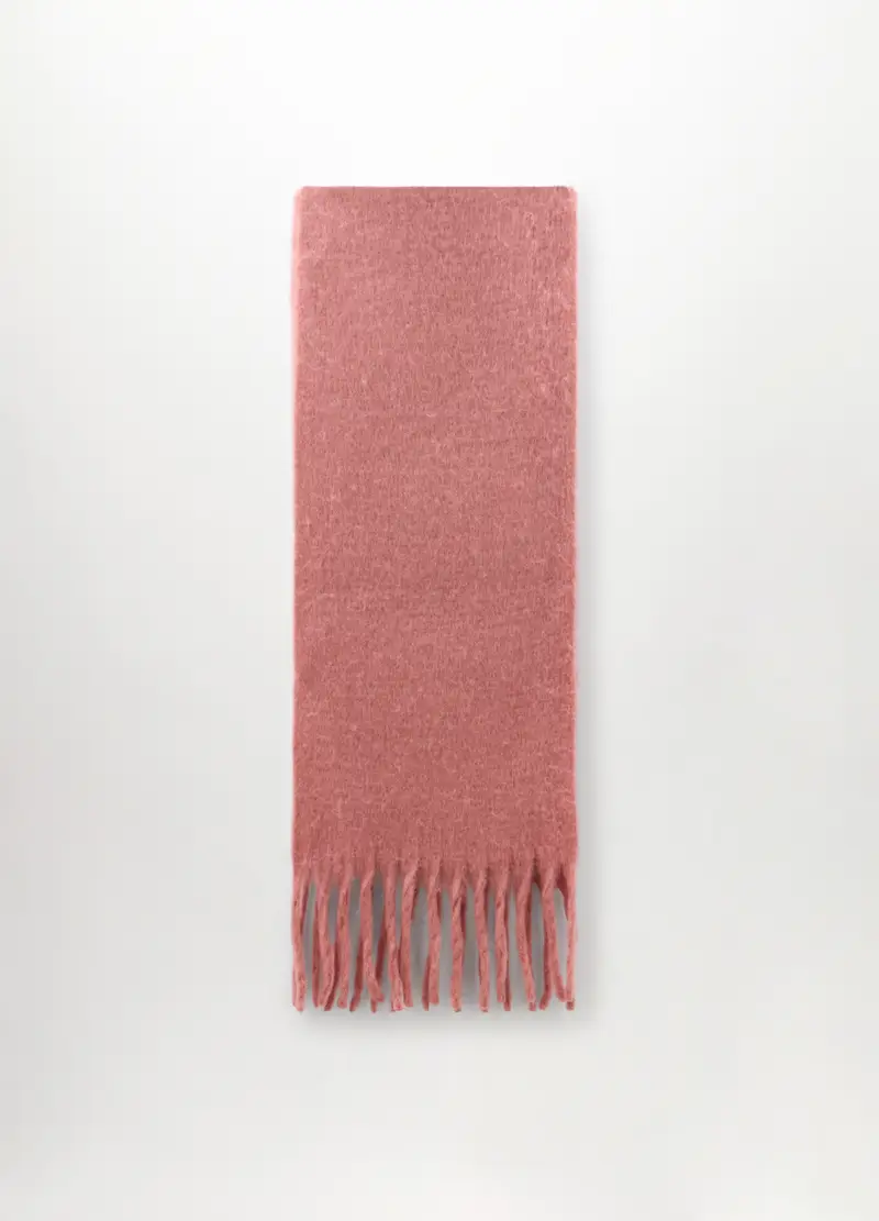 Sciarpa Tricot Donna, Rosa pastello