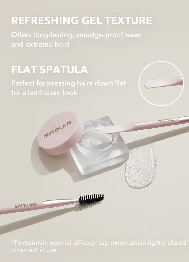 Set Me Up Brow Hold-crystal Clear, Unisex, Beige miniatura 3