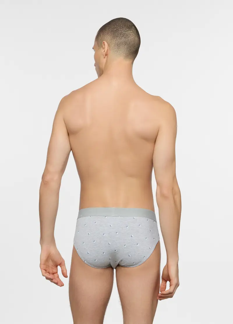 Upim Slip Uomo Grigio 4222413 miniatura 2