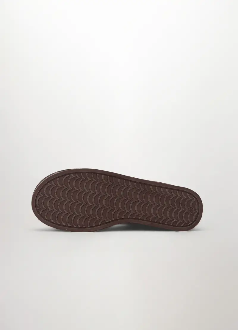 Stivaletti In Ecopelle Scamosciata Donna, Marrone scuro miniatura 3